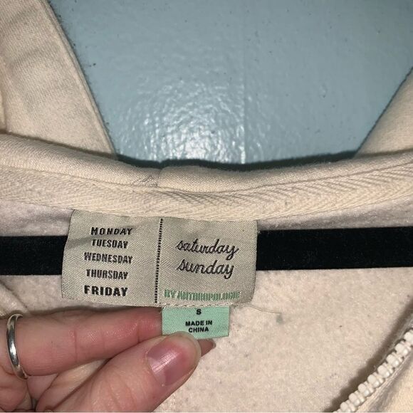 Anthropologie Zip Up Jacket Small - Picture 2 of 4
